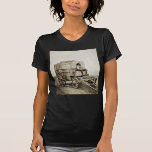 Photography Wagon of Roger Fenton Photo Realism T-Shirt
