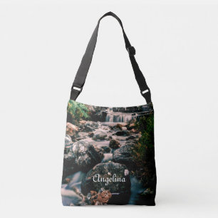 Photography WATERFALL STONES + your ideas Crossbody Bag