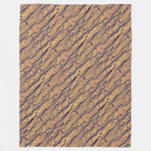 Photography - WOOD BARK + your ideas Fleece Blanket