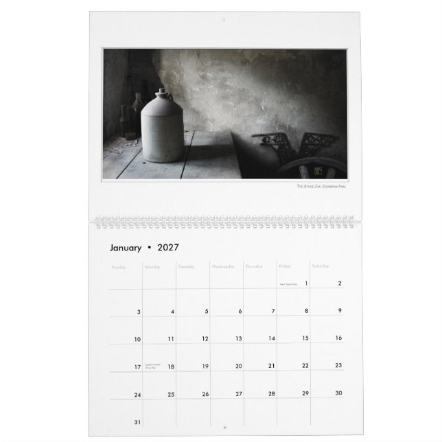 Photomontage Calendar - A Patchwork of Images (Jan 2027)