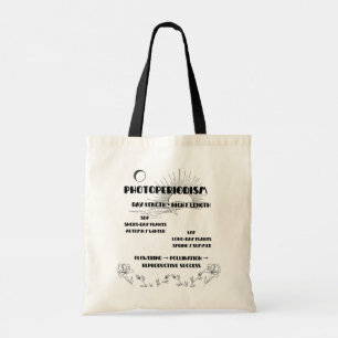 Photoperiodism & Biology Smile tote bag