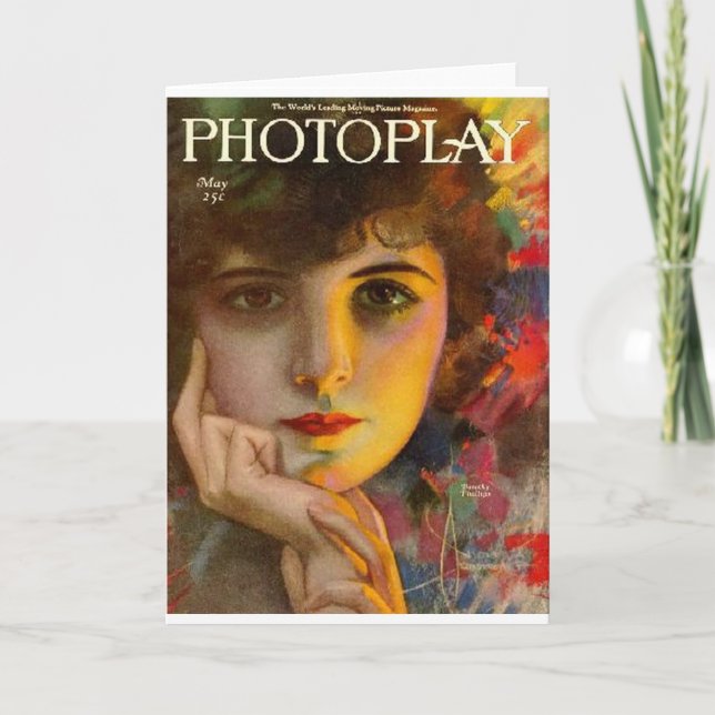 photoplay magazine cover pre 1923 card (Front)