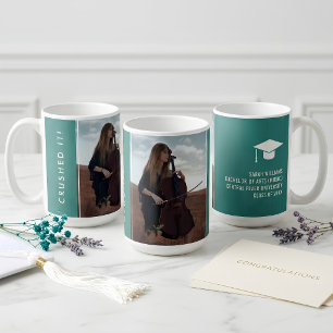 PhotoPop Modern Minimal Elegant Graduation Gift Coffee Mug
