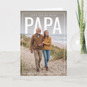 PhotoPop Papa  Card