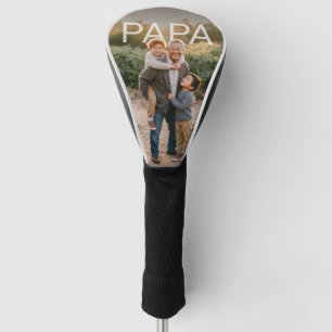 PhotoPop Papa Custom Family Golf Head Cover