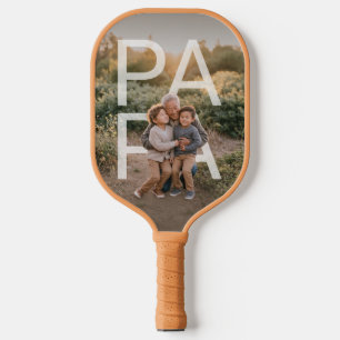 PhotoPop Papa Custom Family Pickleball Paddle
