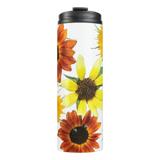 Photos of Sunflowers Array Tumblers (Front)