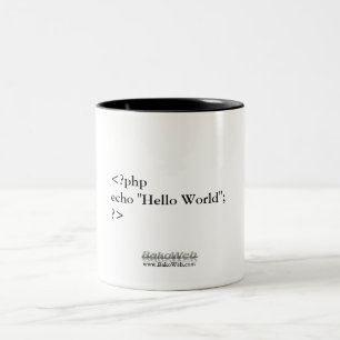 PHP "Hello World" Coffee Mug