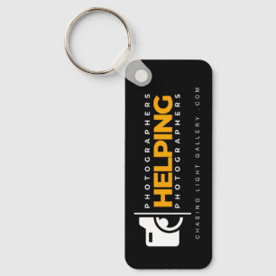 'PHP' Logo   Rectangle Keychain 