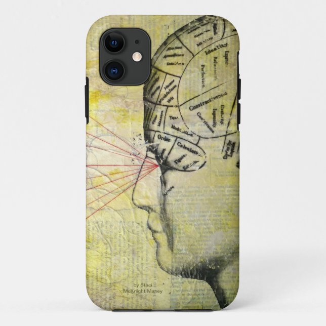 Phrenology  1 Eye Case-Mate iPhone Case (Back)