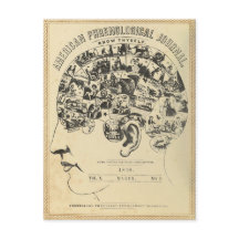 Phrenology: Know Thyself (Postcard)