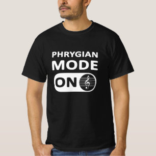 Phrygian Music Mode On - Men's T-Shirt
