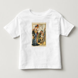 Phryne: caricature of an artist's model toddler T-Shirt
