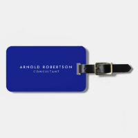 Phthalo Blue Professional Minimalist Modern