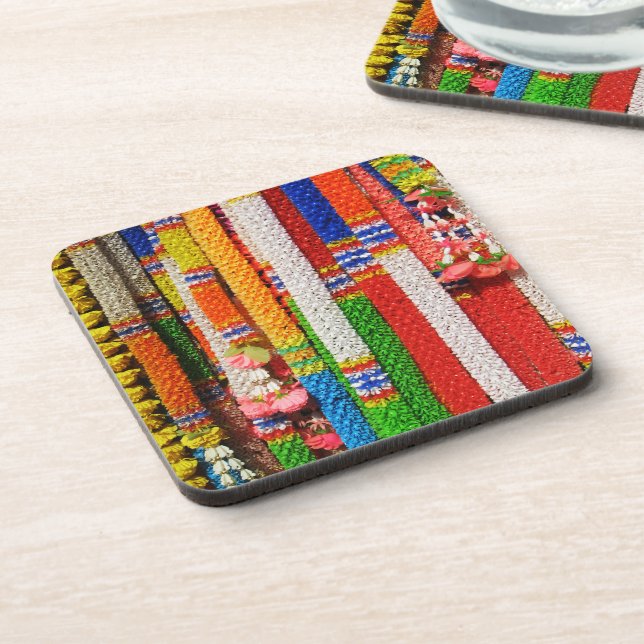 Phuang Maalai - Thai Floral Garland Coaster (Left Side)