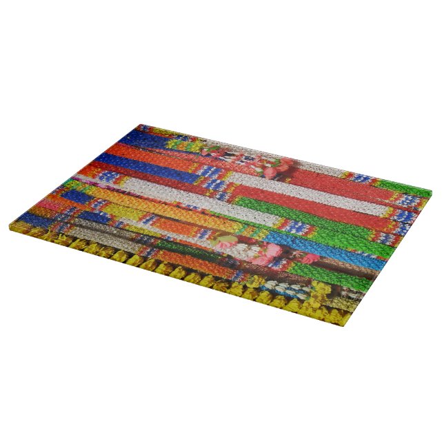 Phuang Maalai - Thai Floral Garland Cutting Board (Corner)