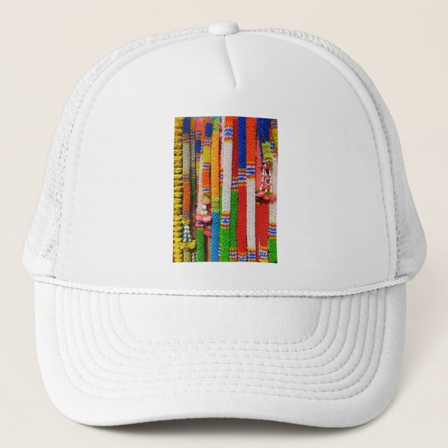 Phuang Maalai - Thai Floral Garland Trucker Hat (Front)