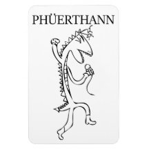 Phuerthann 4" by 6" Flexible Photo Magnet