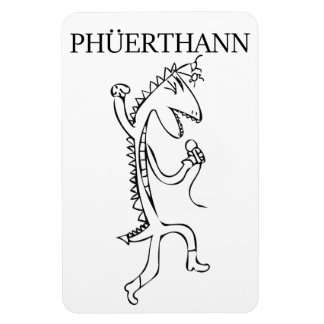 Phuerthann 4" by 6" Flexible Photo Magnet