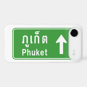 Phuket Ahead ⚠ Thai Highway Traffic Sign ⚠