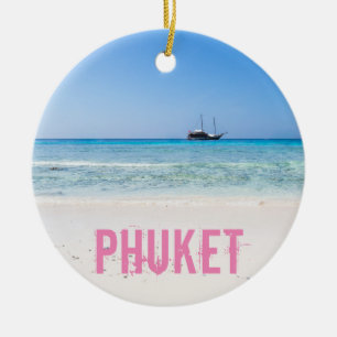 Phuket Beach Thailand souvenir Ceramic Ornament