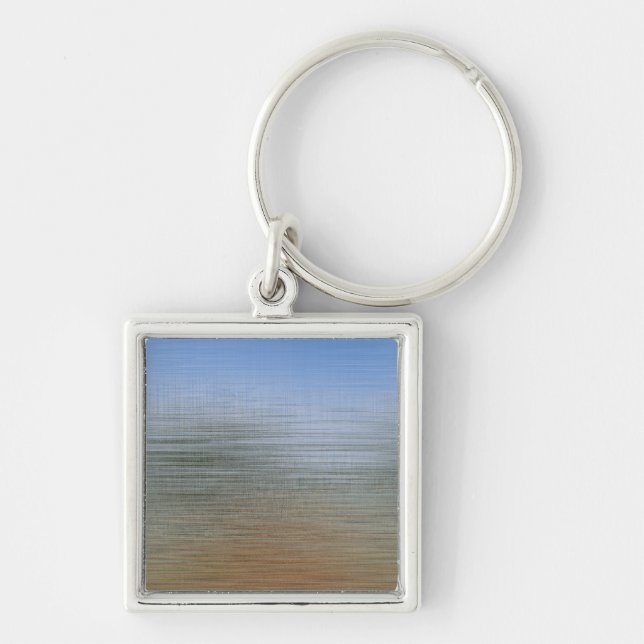 Phuket Pier Abstract In Colour, 2017  SVP Images Key Ring (Front)