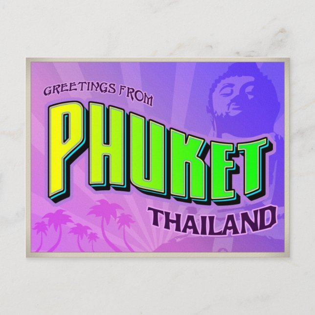 PHUKET POSTCARD (Front)