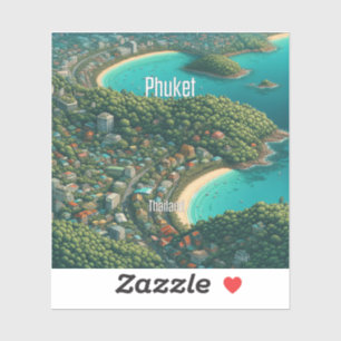 Phuket Thailand 3 Inch Vinyl Sticker