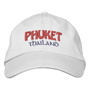 Phuket, Thailand Embroidered Hat