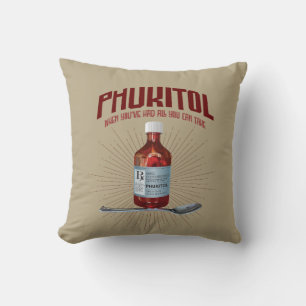 Phukitol - funny frustration medicine cushion