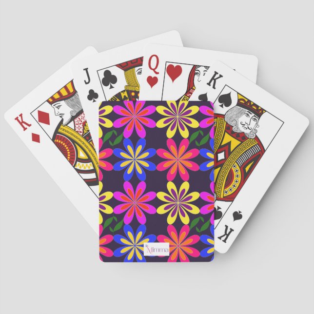 Phunktanicals by Mimma Playing Cards (Back)