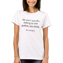 PhunNoh4Life Belong Women's Basic Tee