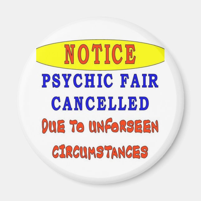 PHYCHIC FAIR MAGNET (Front)