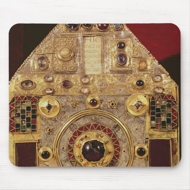 Phylactery or pentagonal reliquary mouse pad (Front)