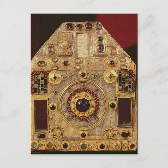 Phylactery or pentagonal reliquary postcard (Front)