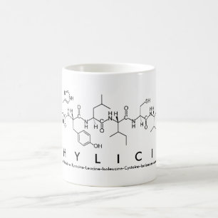 Phylicia peptide name mug