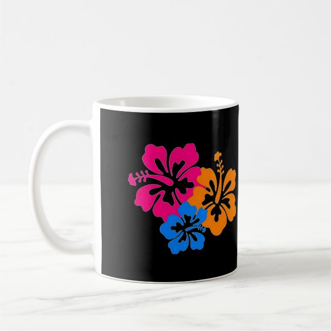 Phyllis Hibiscus Customisable Mug (Left)