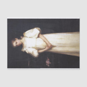 Phyllis Waterlow, by John William Waterhouse 1895 Tissue Paper