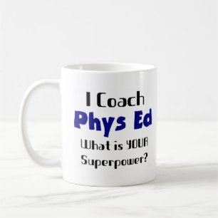 phys ed coach coffee mug