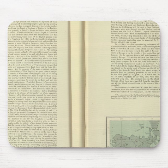 Physical Chart of the Atlantic Ocean continued Mouse Pad (Front)