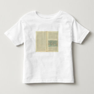 Physical Chart of the Atlantic Ocean continued Toddler T-Shirt