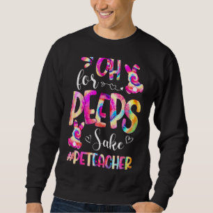 Physical Education Pe Teacher Easter Bunny Rabbit Sweatshirt