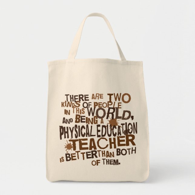 Physical Education Teacher Gift Tote Bag (Front)