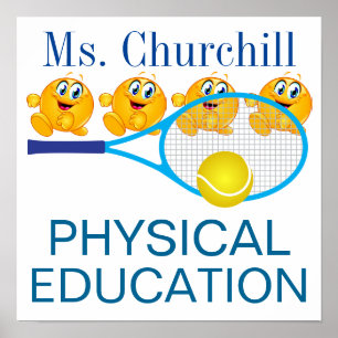 Physical Education Teacher Poster - SRF