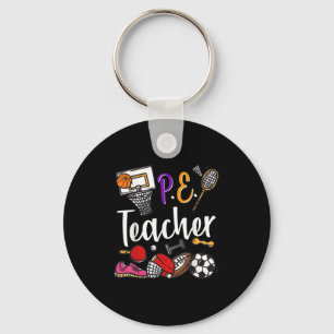 Physical Education Teacher Proud Pe Teacher Srts C Key Ring