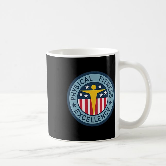 Physical Fitness Badge - Us Army  Coffee Mug (Right)