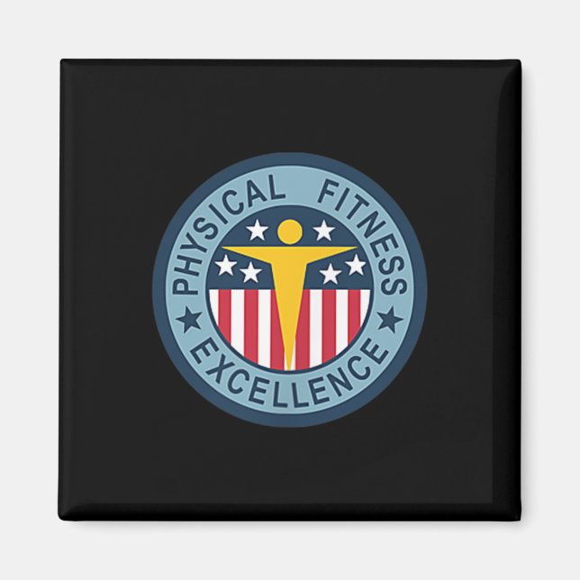 Physical Fitness Badge - Us Army  Magnet (Front)