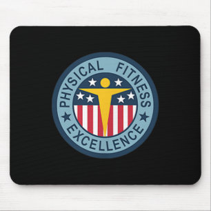 Physical Fitness Badge - Us Army Mouse Pad