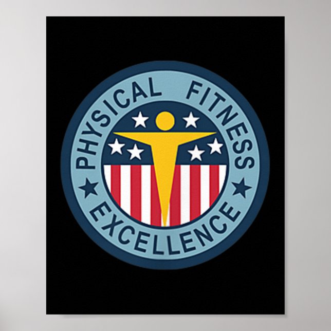 Physical Fitness Badge - Us Army  Poster (Front)