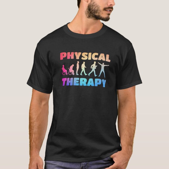 Physical Massage Therapy Assistant Evolution Thera T-Shirt (Front)